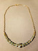Aquamarine and Citrine Necklace