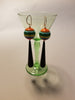 Playful Resin Bead Dangle Earrings