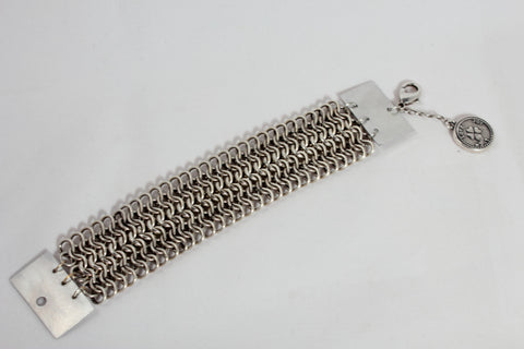 Chainmail Silver Bracelet