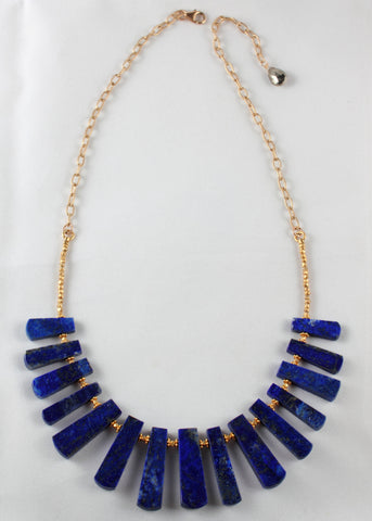 Lapis Egyptian Necklace