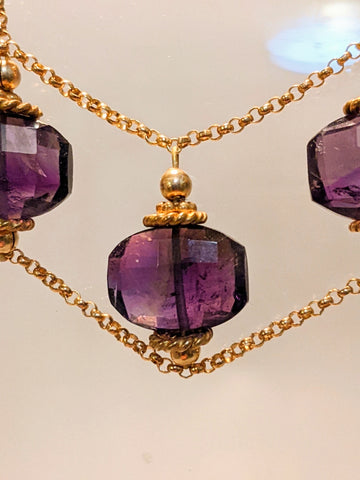 Royal Amethyst Necklace