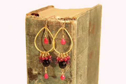 Ruby Earrings Special Order