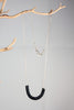 Vintage Silver Sequin Necklace