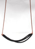 Pre WWII French Sequins and Copper Chain Necklace