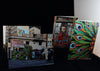 Eight Graffiti shots on greeting cards