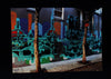 Eight Graffiti shots on greeting cards