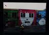 Eight Graffiti shots on greeting cards