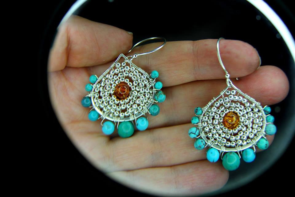 Turquoise Earrings Special Order