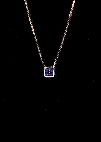 Playful Lapis Necklace